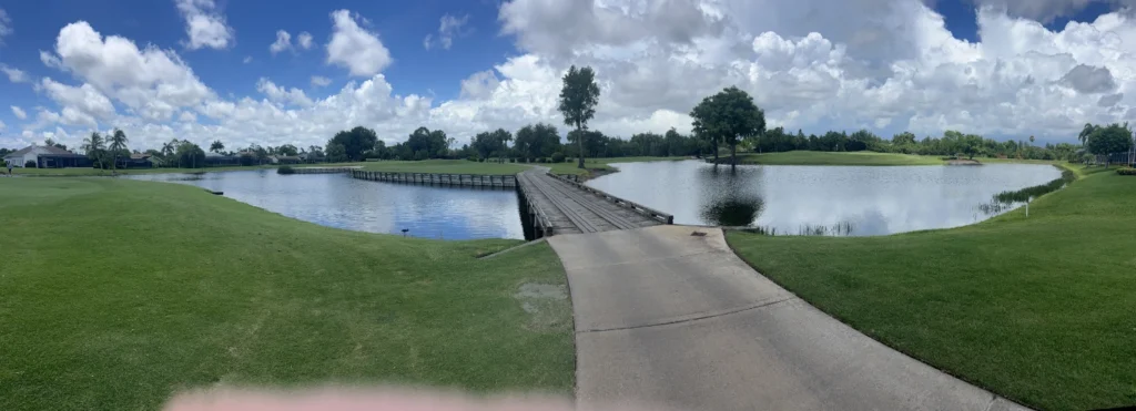 wide angle photo at Estero Country Club